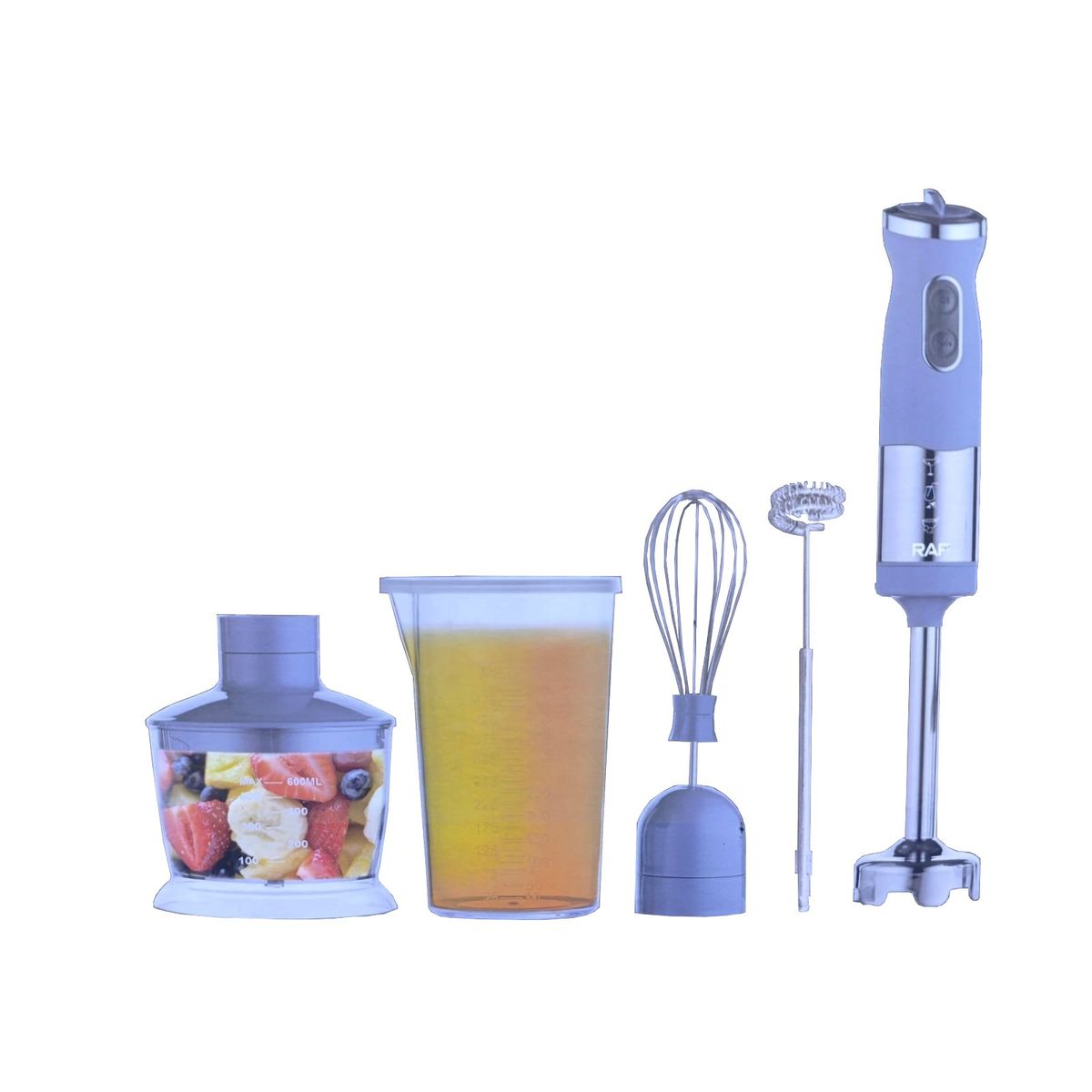 GENERICO - Batidora De Inmersión 5 En 1 500w RAF R.361