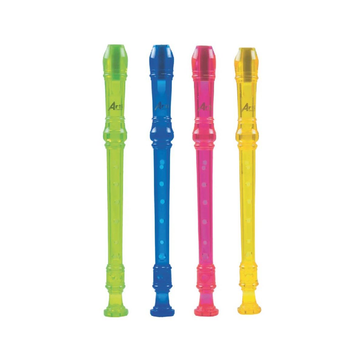 GENERICO - JUGUETE MUSICAL FLAUTA DE COLORES NEÓN PARA NIÑOS