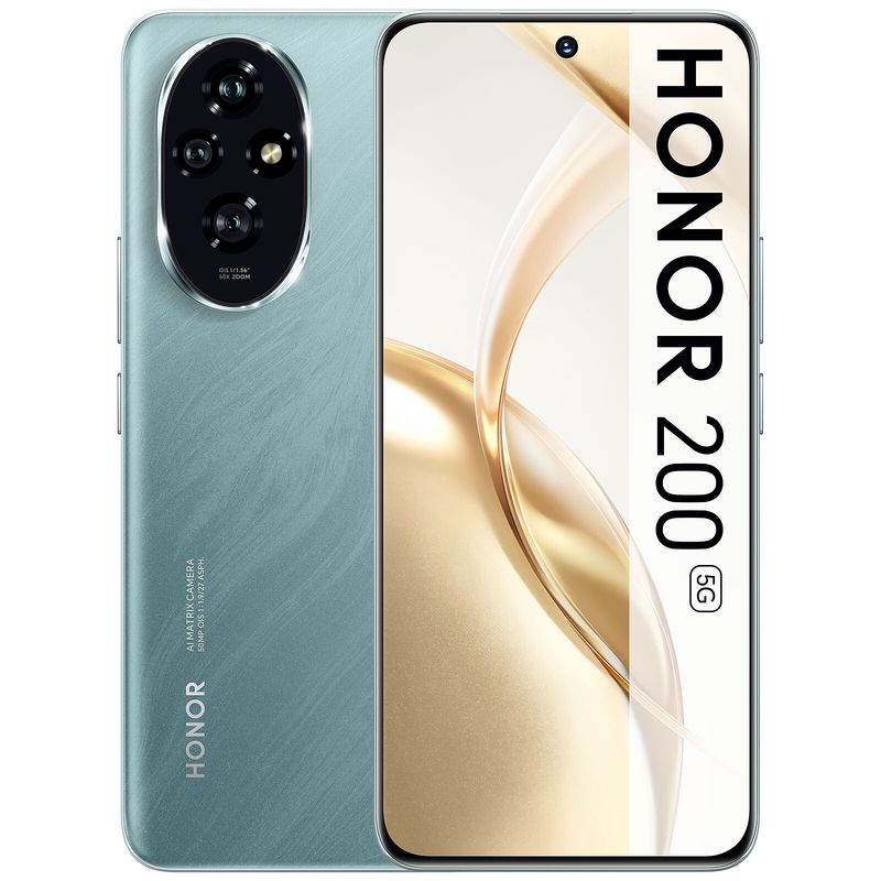 HONOR - Honor 200 5G 256GB 12GB Ram Dual Sim Color Verde