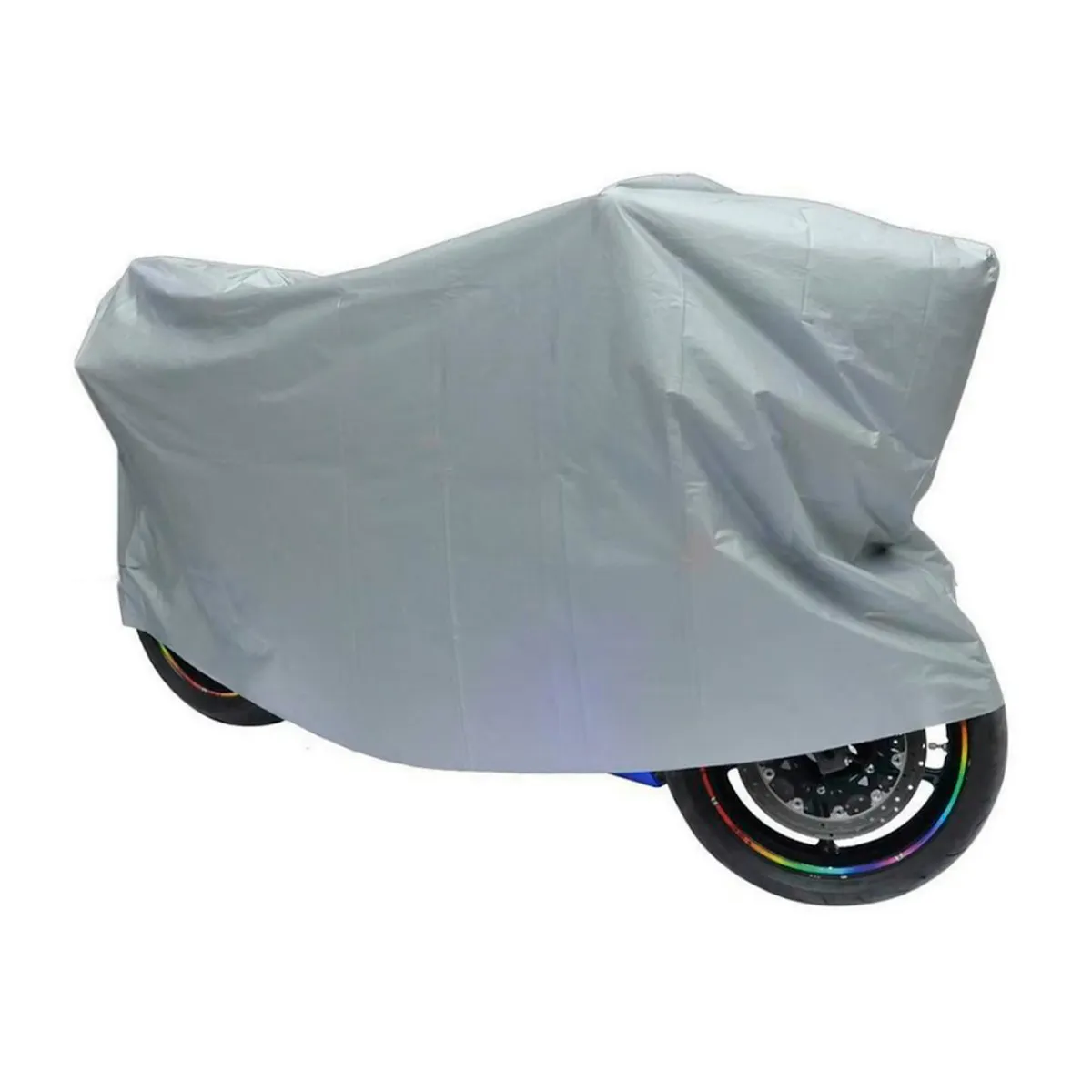 GENERICO - Funda Protectora Impermeable Metalizada para Moto