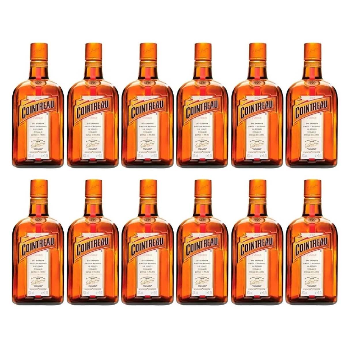 COINTREAU - Licor COINTREAU Original Botella 750ml  12 UND