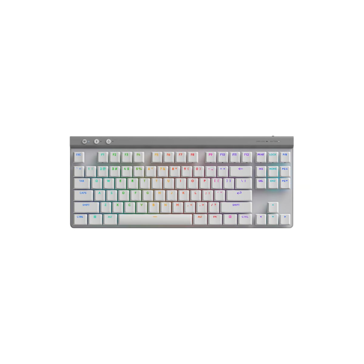 LOGITECH - TECLADO LOGITECH G515 TKL LIGHTSPEEDBT LIGHTSYNC RGB WHITE