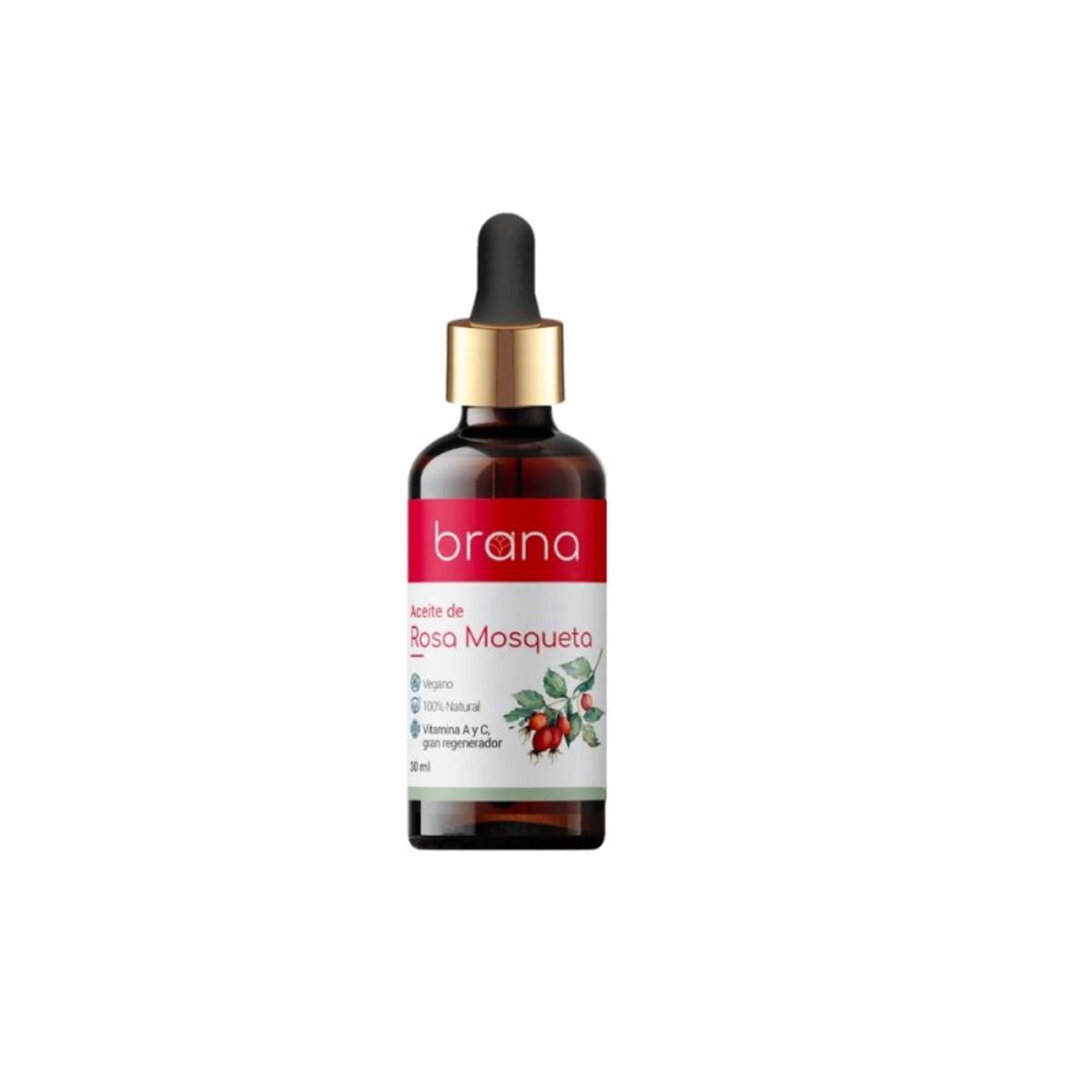 BRANA - Aceite Vegetal de Rosa Mosqueta x 30 ml - Brana
