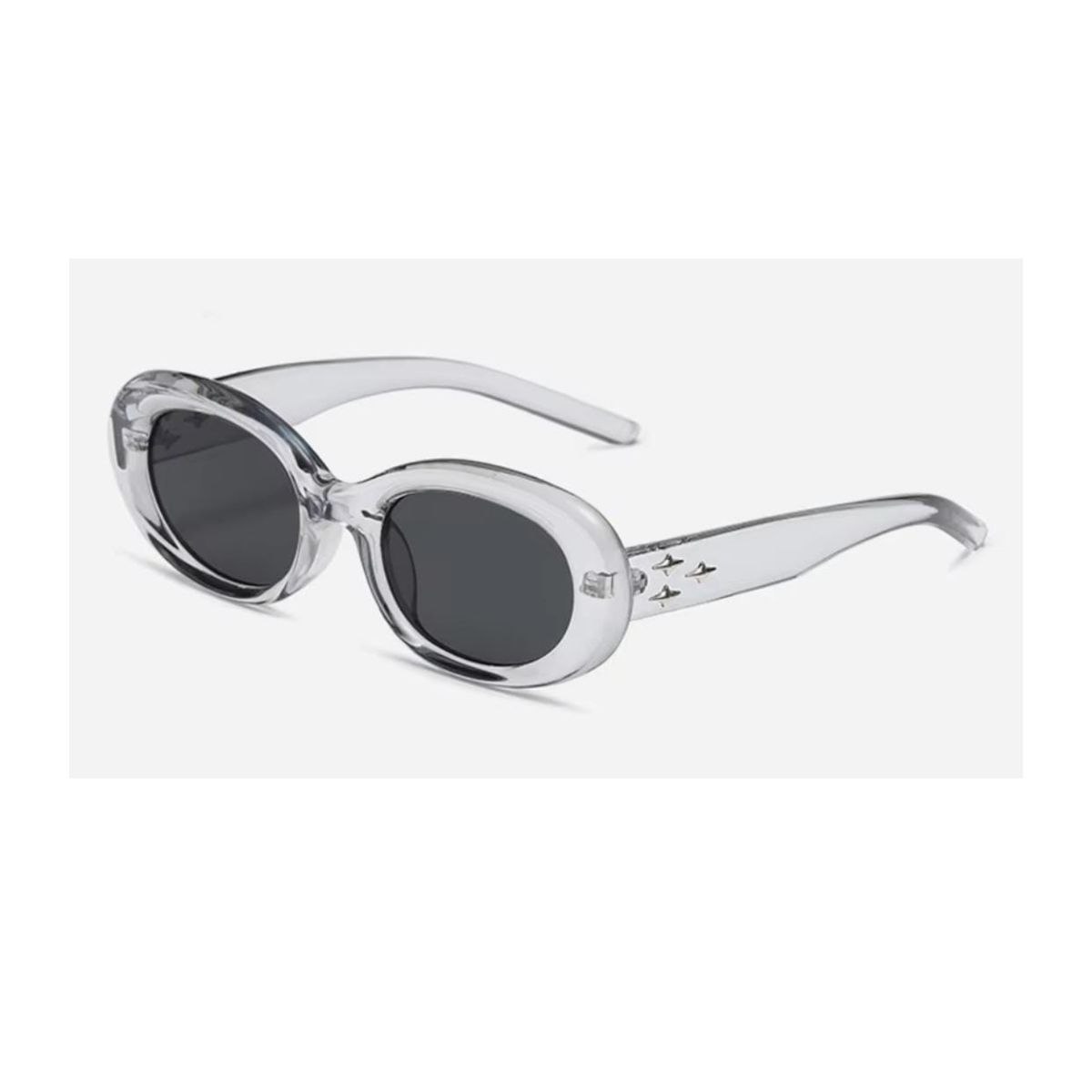 GENERICO - Lentes de Sol Ojo de Gato Unisex Vintage Gris PL3984
