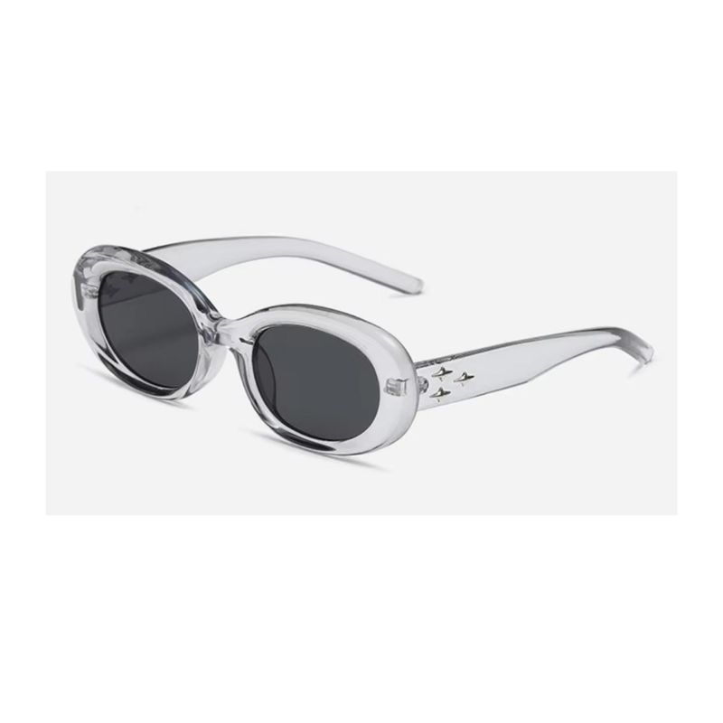 GENERICO - Lentes de Sol Ojo de Gato Unisex Vintage Gris PL3984