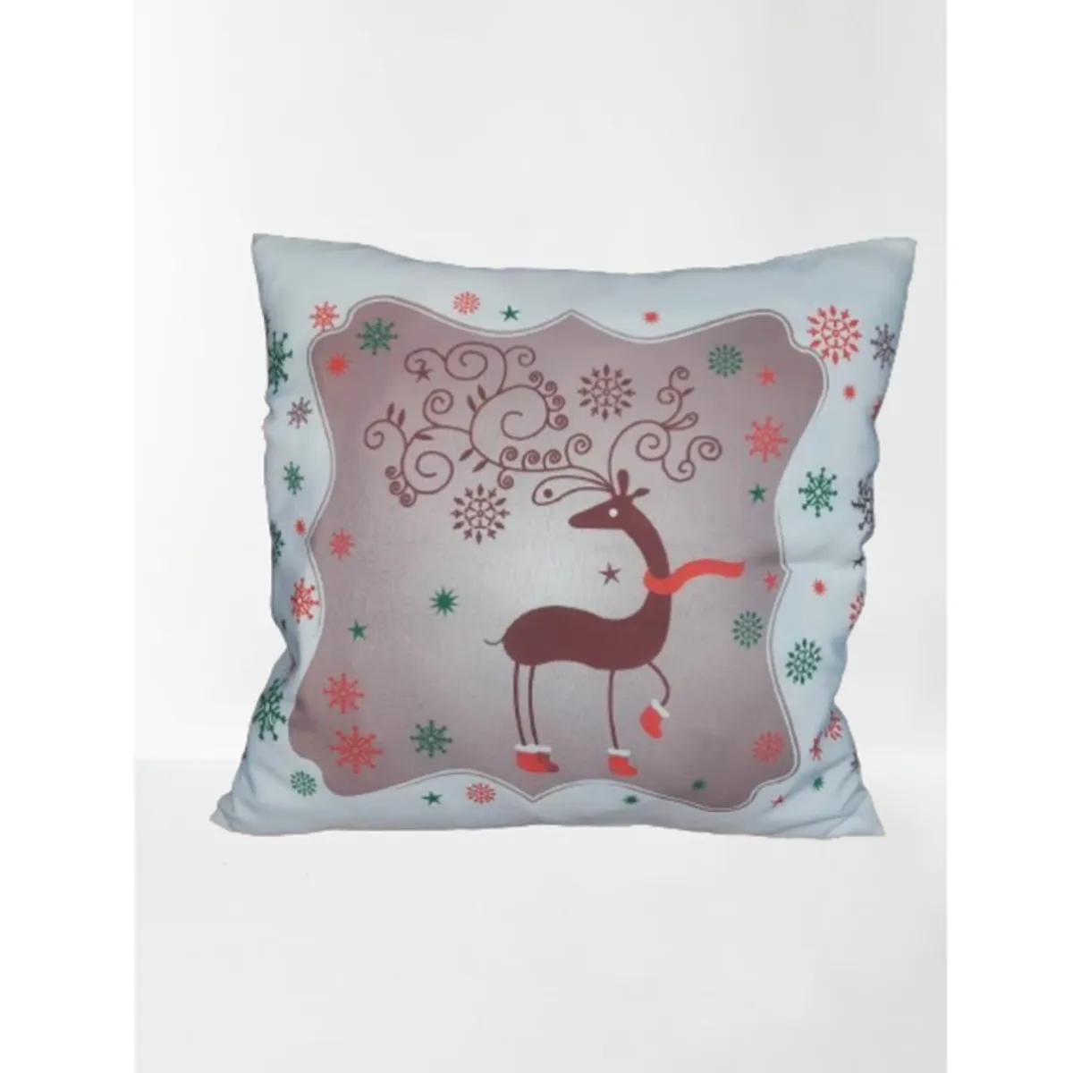 GENERICO - FUNDA PARA COJIN ARBOL 40X40 NAVIDAD