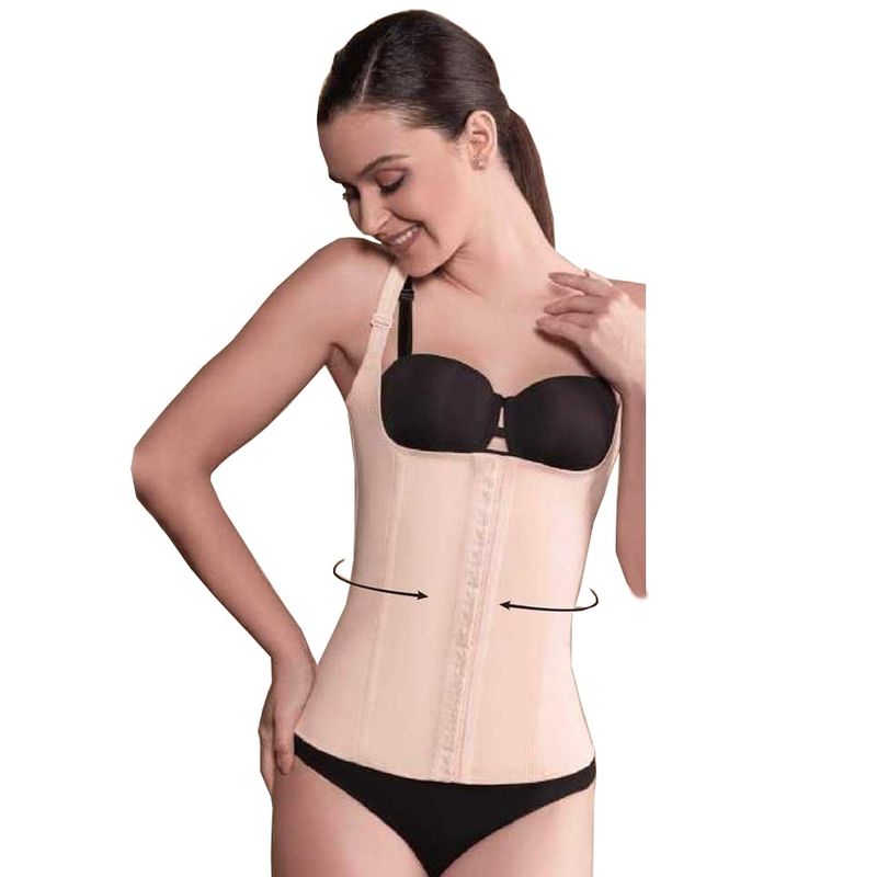 SILHOUETTE - Faja Chaleco Corselette con tirantes y senos libres