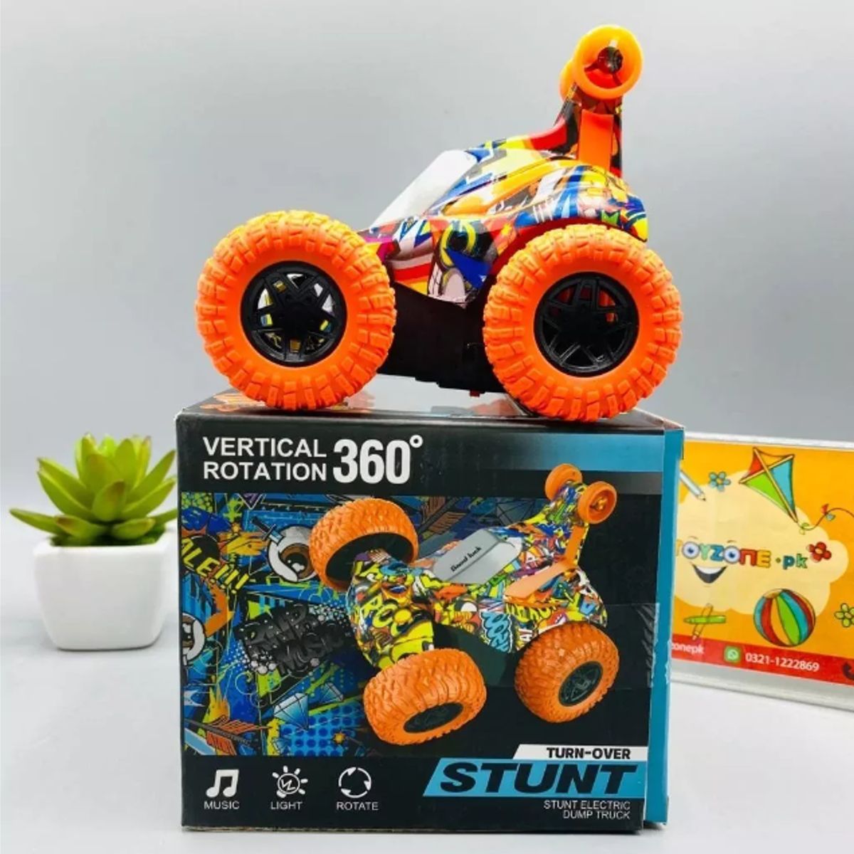 GENERICO - Carro Loco Juguete Acrobático 360