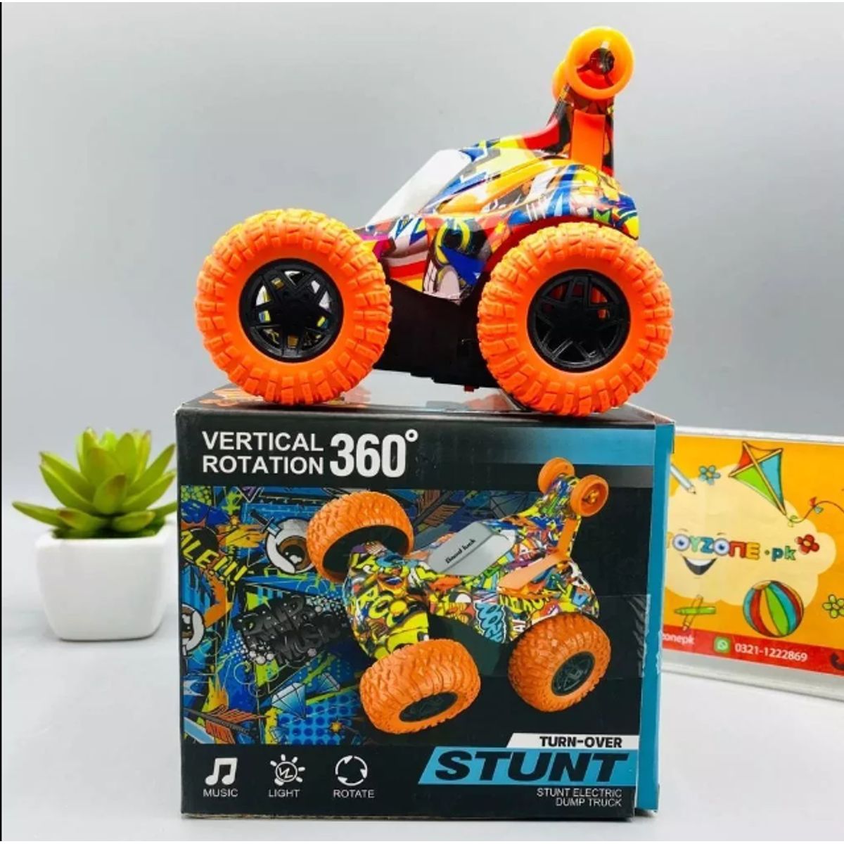 GENERICO - Carro Loco Juguete Acrobático 360