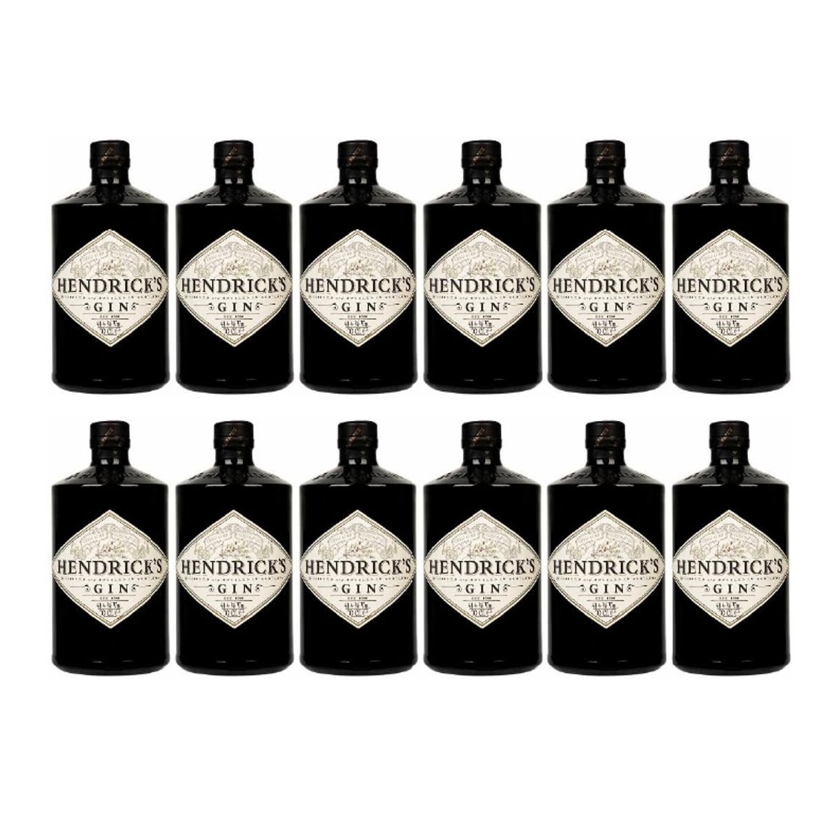 HENDRICKS - Gin HENDRICKS 700ml - 12 UND