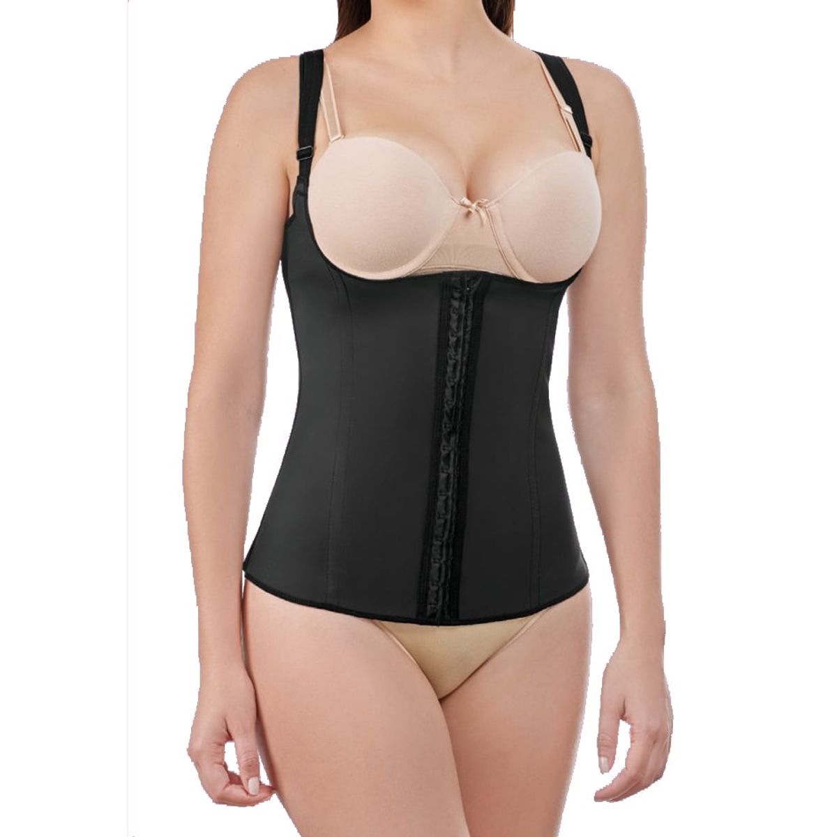 VARIOS - Faja Chaleco Corselette Esbelt con tirantes y senos libres