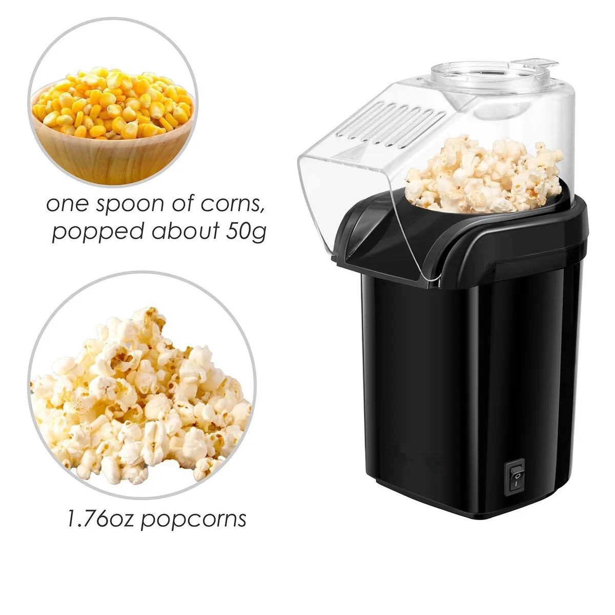 GENERICO - Máquina para hacer Pop Corn