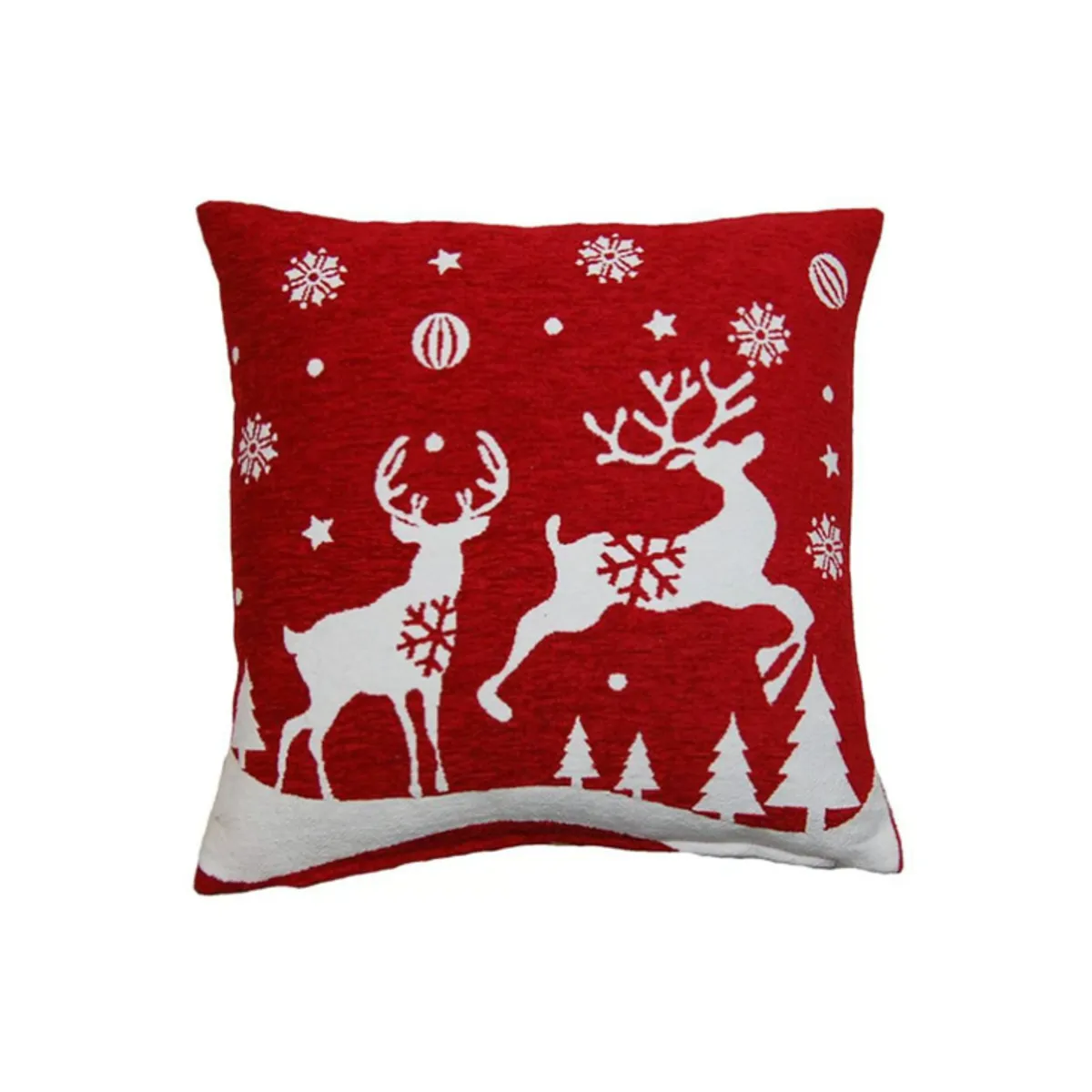 GENERICO - Cobertor de cojín de poliéster modelo navideño - UNIDAD