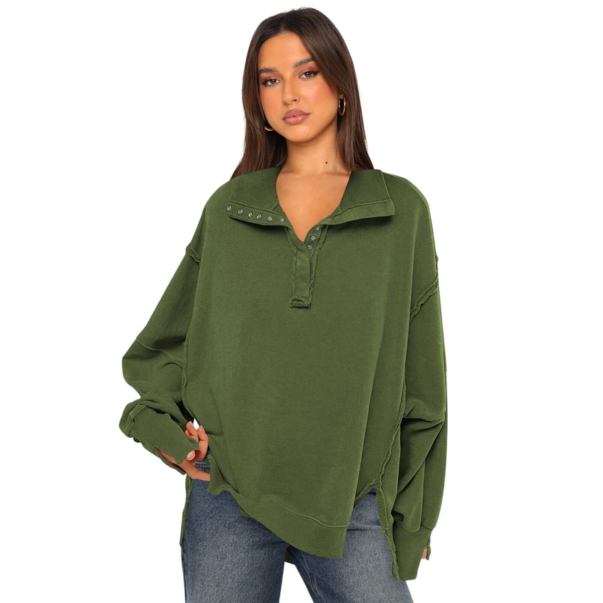 BLWOENS - Polerón Mujer - Verde