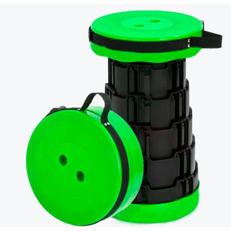 GENERICO - Banco Taburete Plegable Portátil para Camping Verde