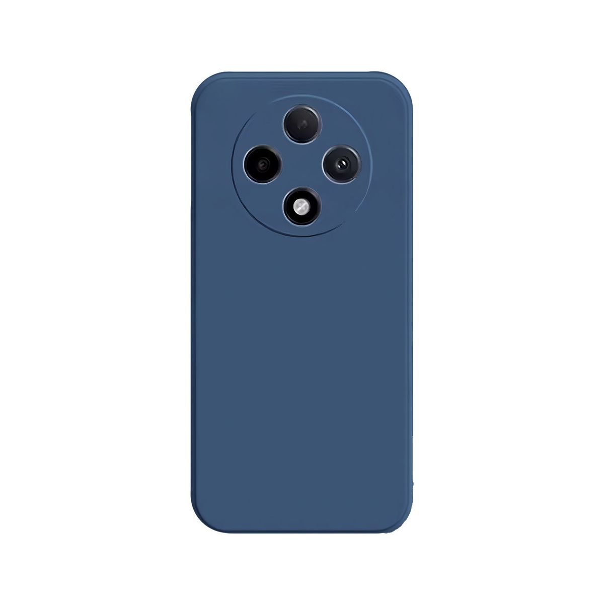 GENERICO - Funda Protector Case OPPO RENO 12 F 5G - GAMUZA AZUL