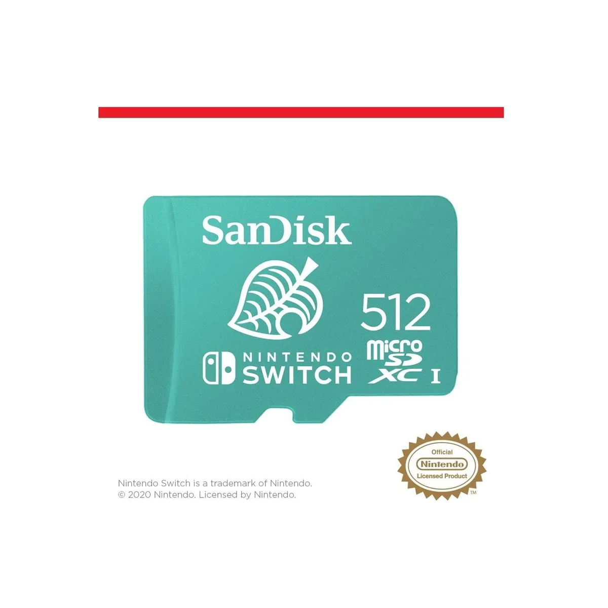 SANDISK - Sandisk Micro SD 512 GB para Nintendo Switch Animal Crossing