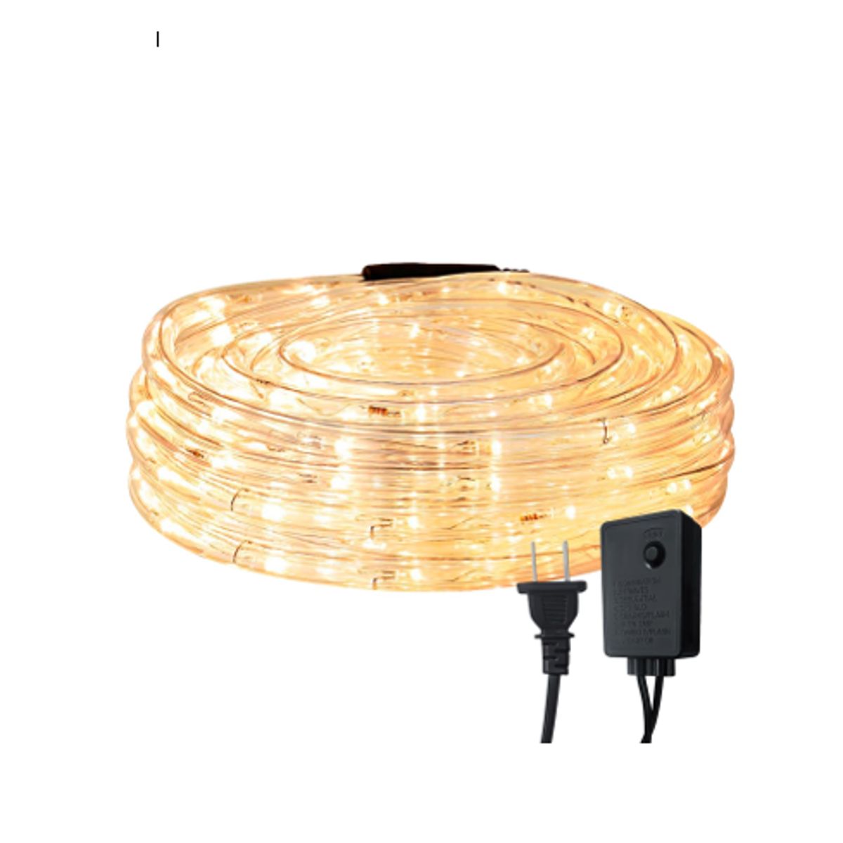 GENERICO - Manguera Tira Luces Led Navidad 10 Metros Impermeable Ambar