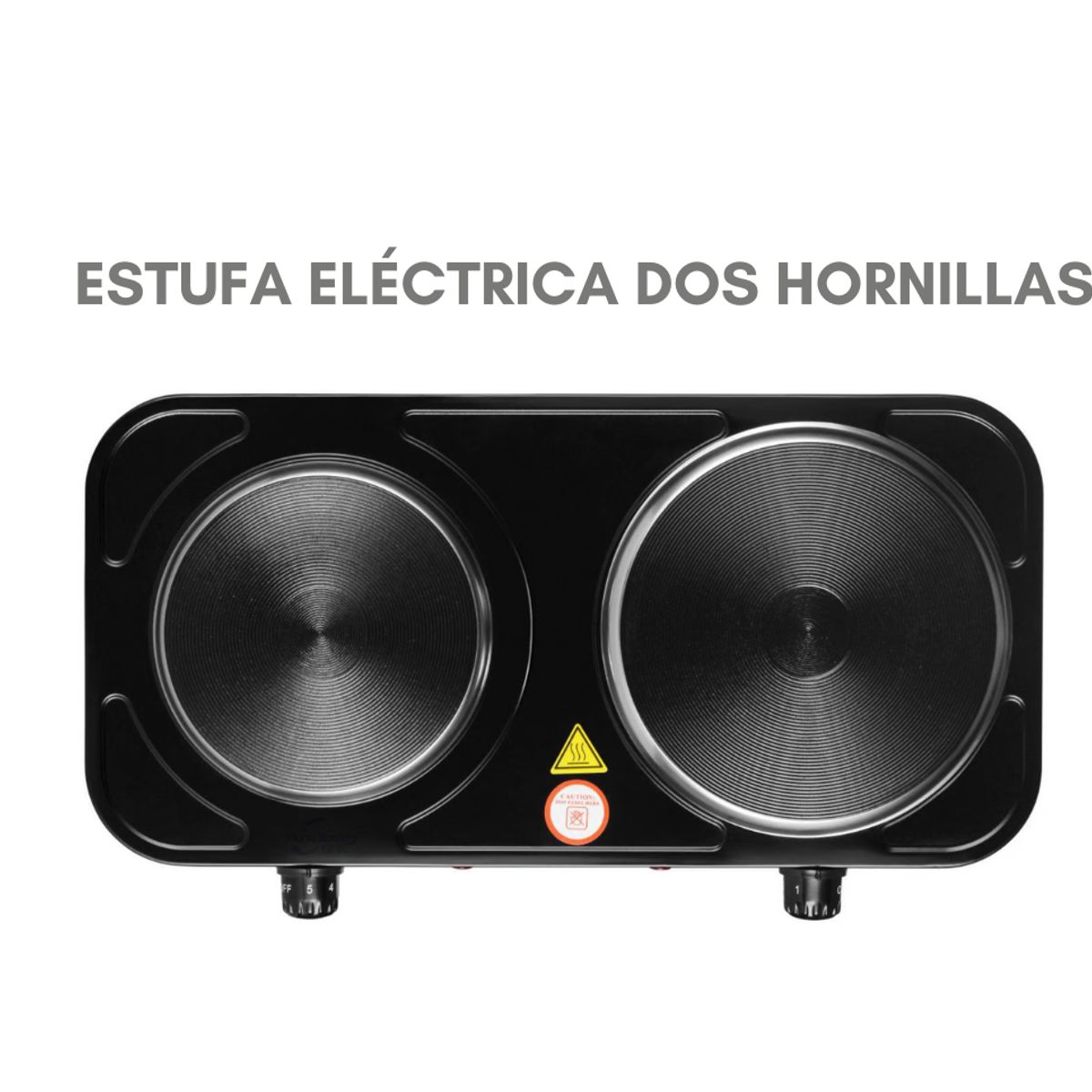 GENERICO - Cocina eléctrica dos hornillas