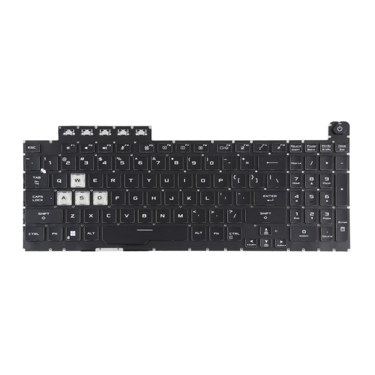 OEM - Teclado para Laptop Asus ROG STRICK GL703.  GL703UV. GL703VD