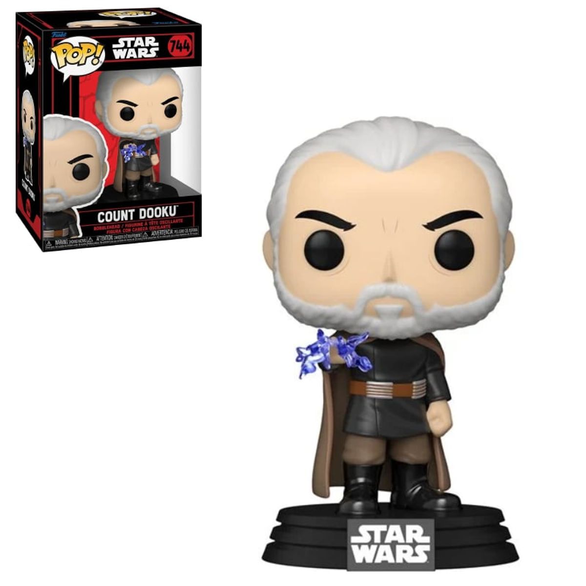 FUNKO - Funko Pop Star Wars Dark Side - Conde Dooku 744