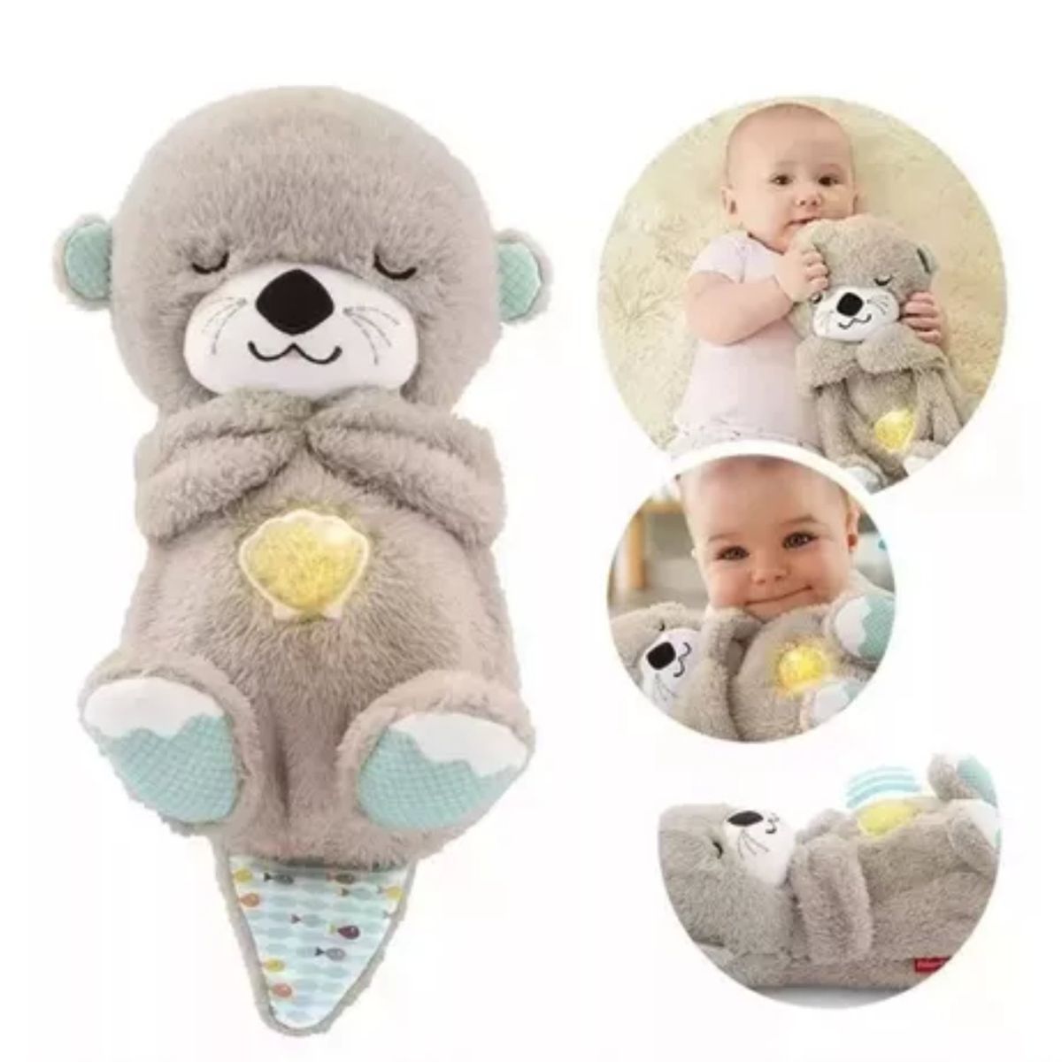 OEM - NUTRIA SENSORIAL MUSICAL CON LUZ QUE RESPIRA  UNISEX