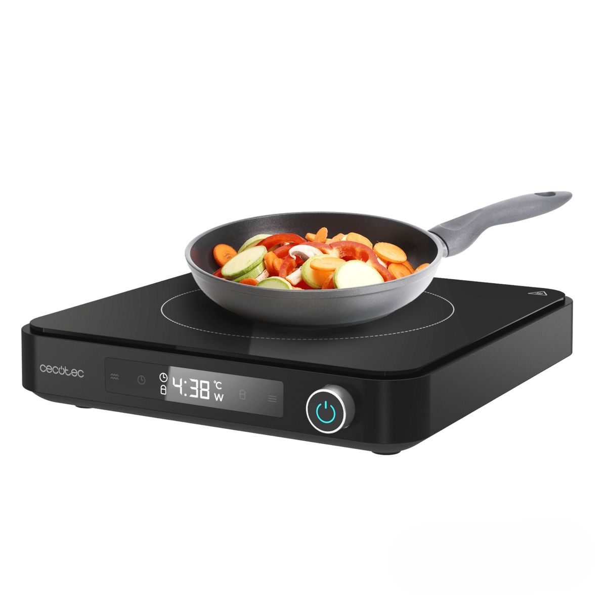 CECOTEC - Cocina de inducción digital Full Magma Grill