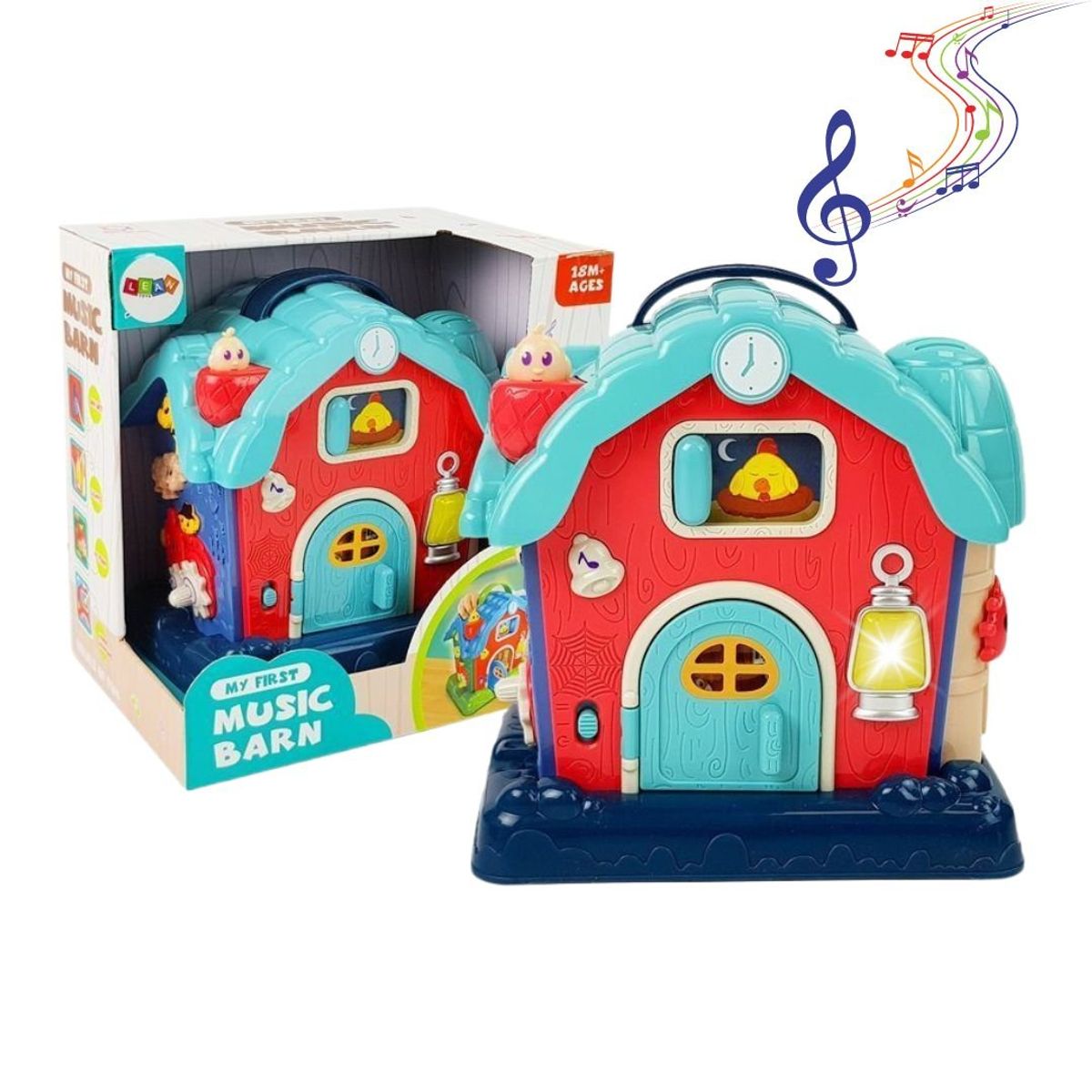 GENERICO - Juego Montessori Granja Interactiva Musical Para Niños