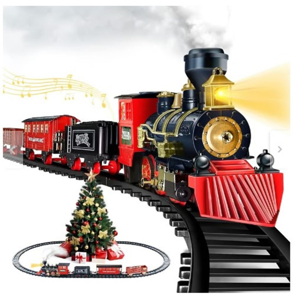 GENERICO - Tren Navideño para Base de Arbol De Calidad A1 GRANDE NAVIDEÑO