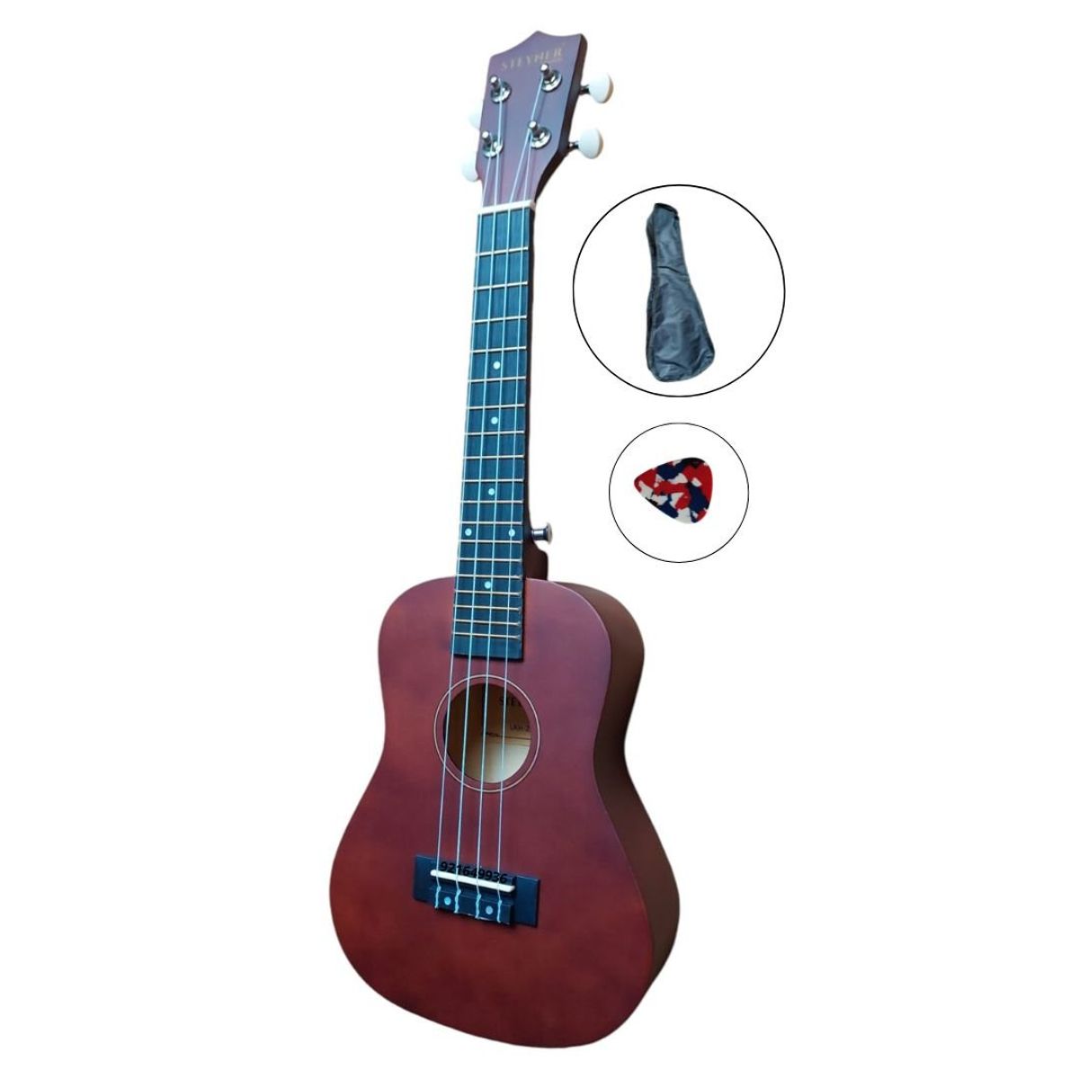 GENERICO - UKELELE CONCIERTO COLOR WINE