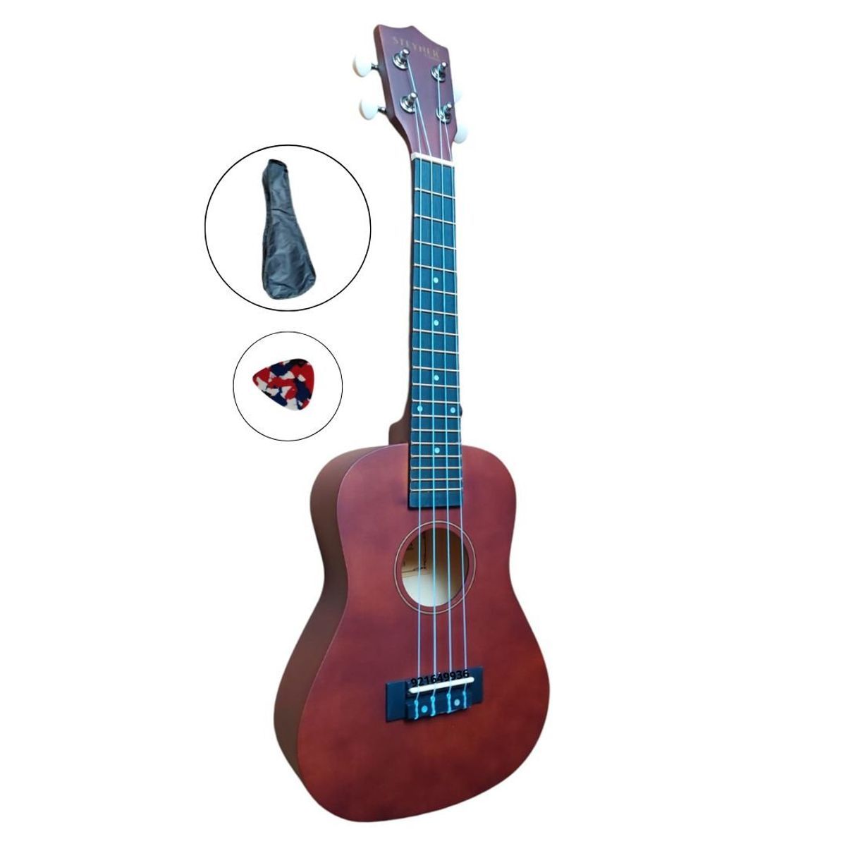 GENERICO - UKELELE CONCIERTO COLOR WINE