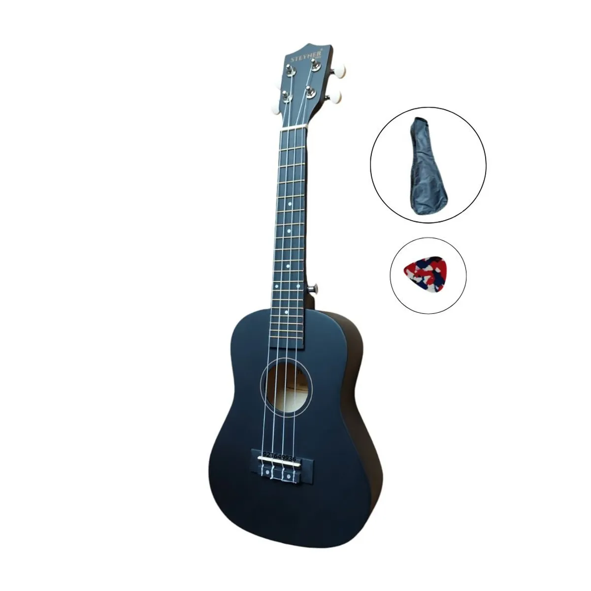 GENERICO - UKELELE CONCIERTO  COLOR NEGRO