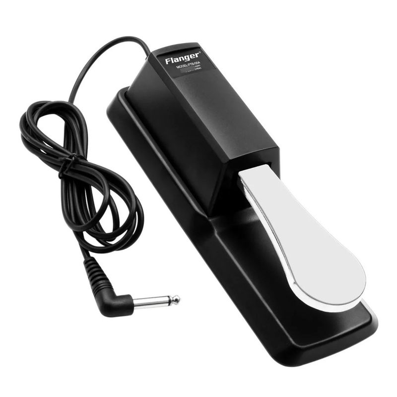 GENERICO - Pedal Sustain ORIGINAL FLANGER para teclados Pianos y mas