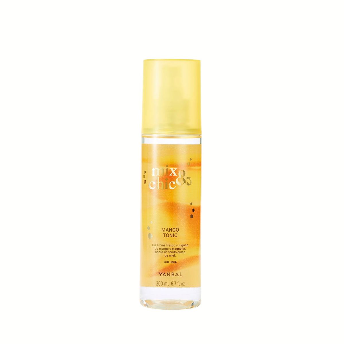 YANBAL - Mix Chic Mango Tonic Colonia de Mujer 200 ml Yanbal