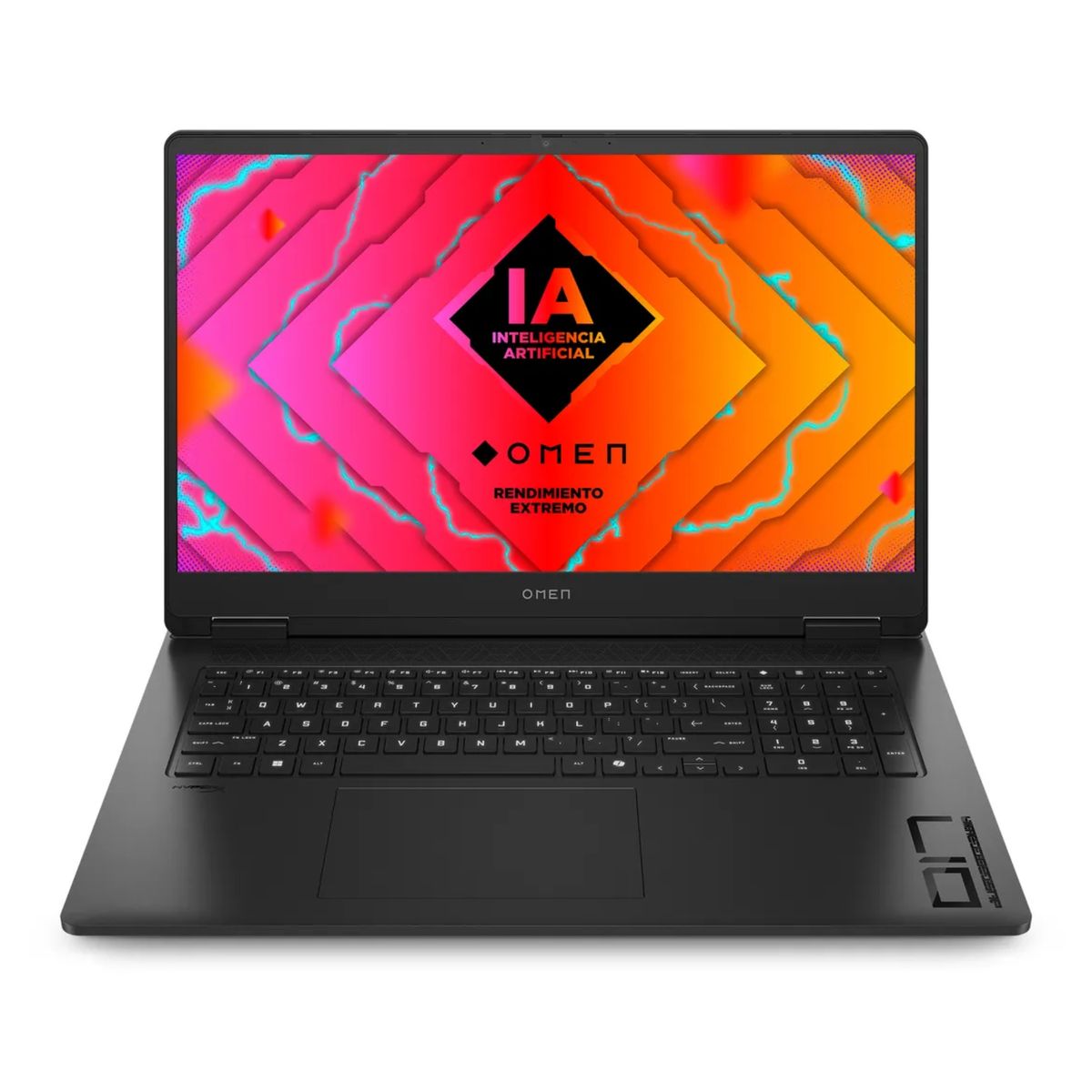 HP - Laptop HP OMEN 17-db0006la Ryzen7-8840H 16GB, SSD 1TB, RTX-4050 6GB 17,3", Windows 11 (A14M1LA)