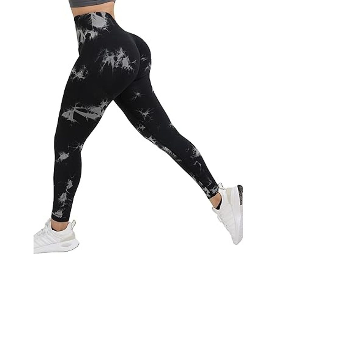 GENERICO - Leggins Deportivo Levanta Cola Tie Dye Gym Yoga Tiro Alto