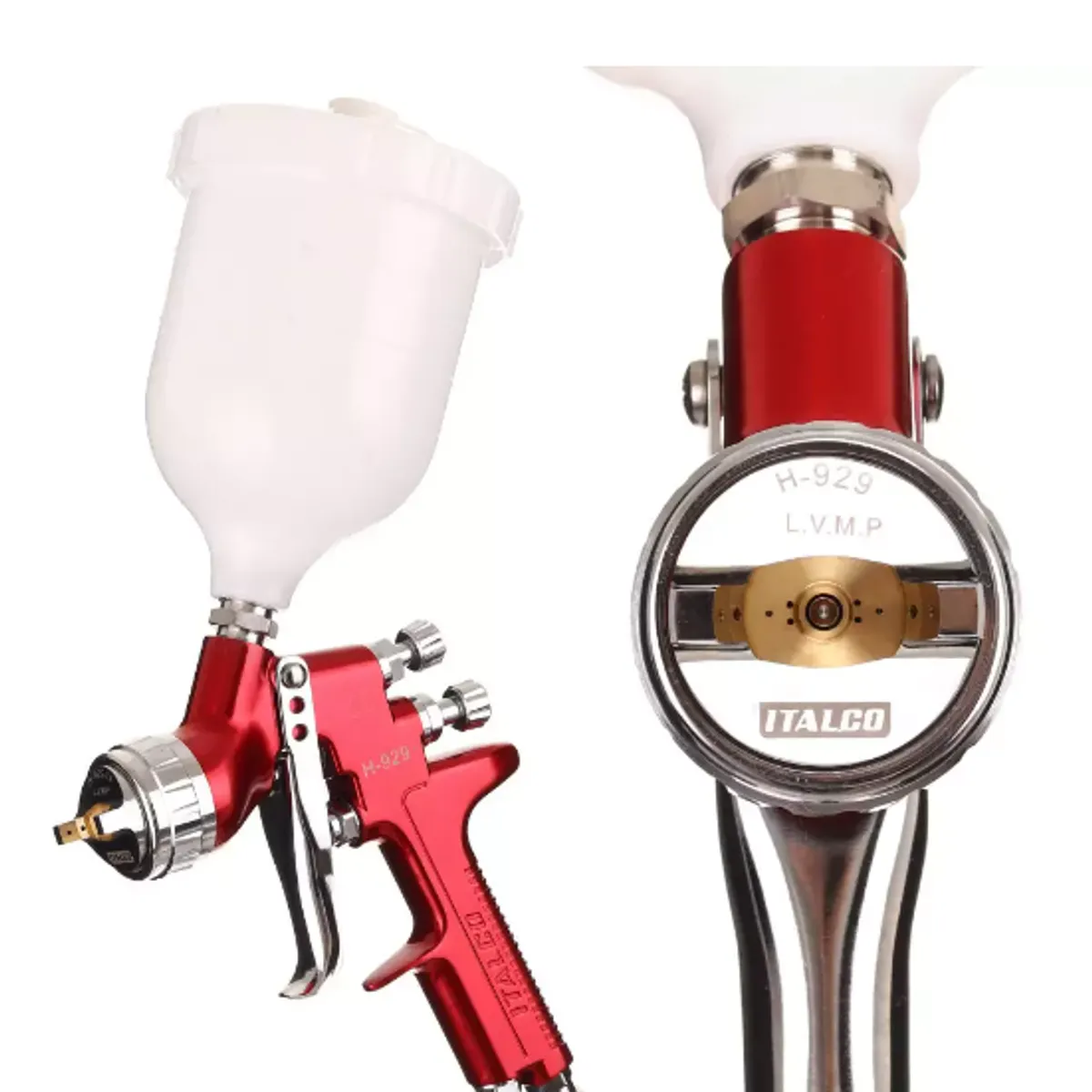 ITALCO - PISTOLA  ITALCO H-929  H.V.L.P. 1.3MM ROJA