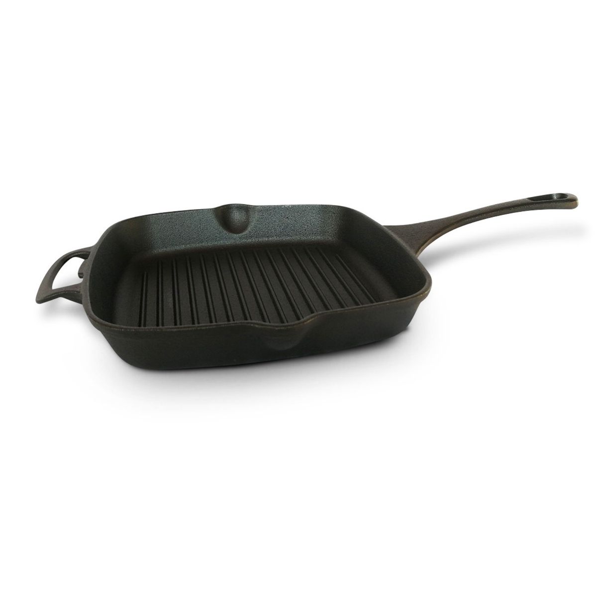 RECORD - SARTEN GRILL RECORD HIERRO FUNDIDO CUADRADO N°26