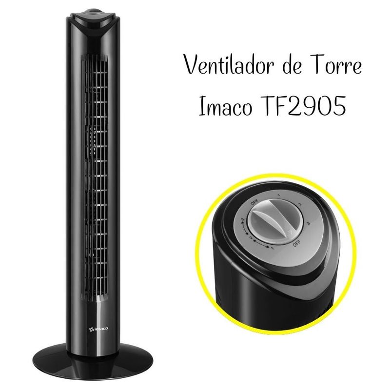 IMACO - Ventilador Imaco de Torre TF2905  50watts