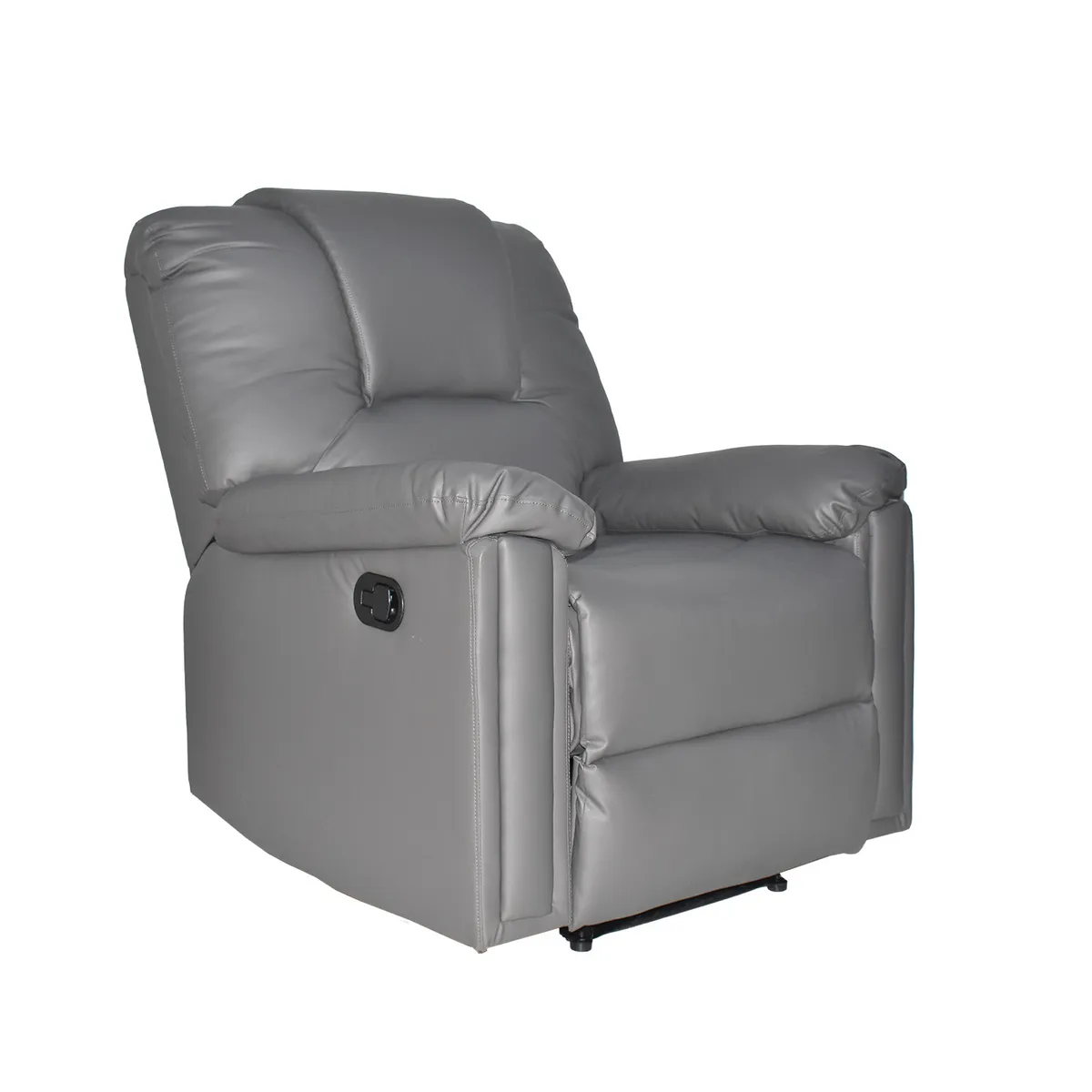 BONNO - Sofa Relax King Reclinable Gris Bonno