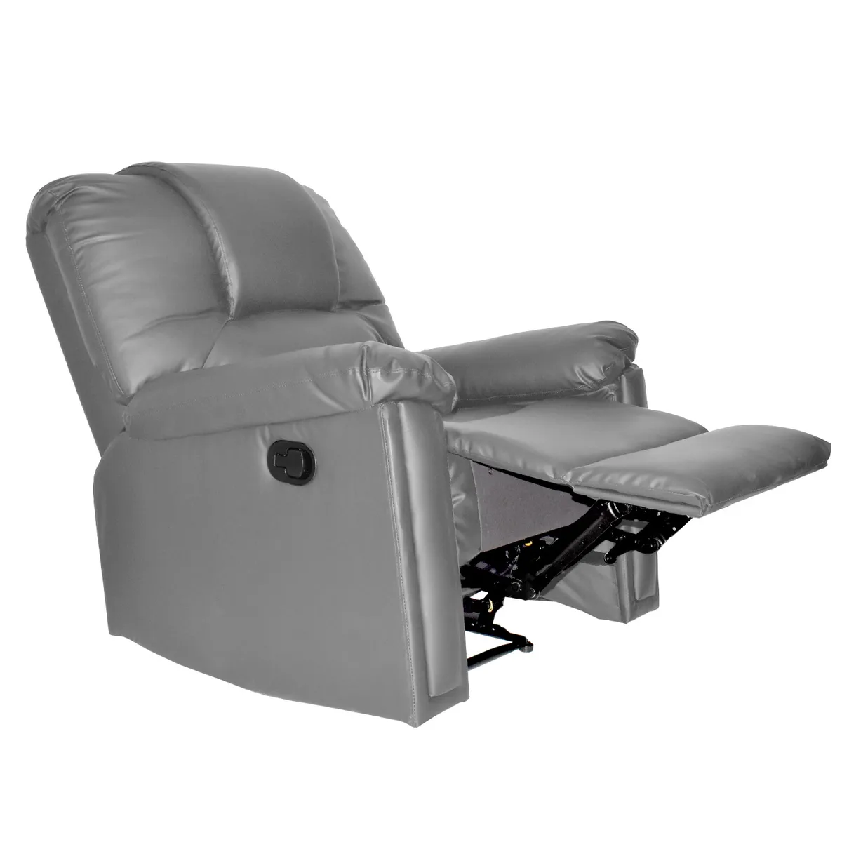 BONNO - Sofa Relax King Reclinable Gris Bonno