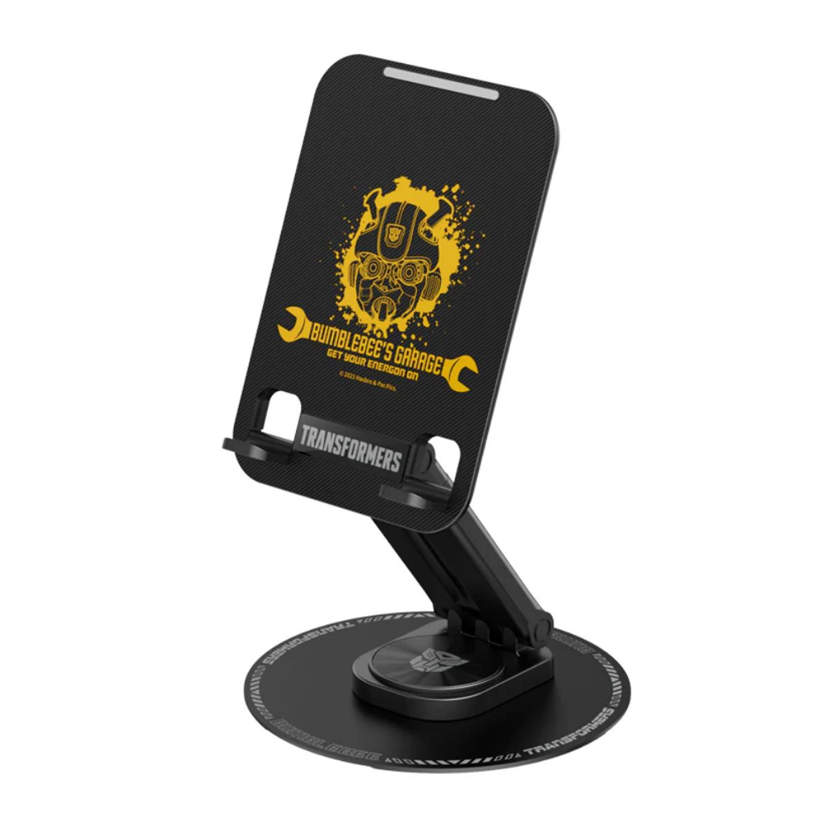 TRANSFORMERS - Soporte para teléfono y tablet Transformers Base Holder Negro TF-X07