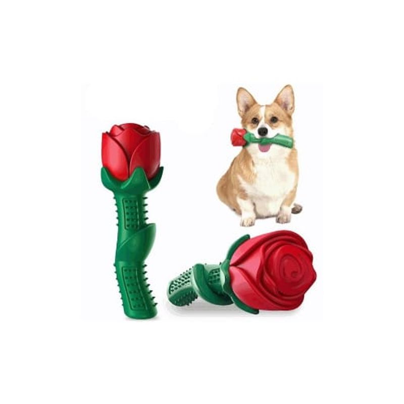 GENERICO - Juguete modelo Rosa para masticar de perros