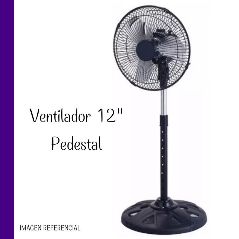 MASTER - Ventilador Premier de Pedestal 12” pulgadas