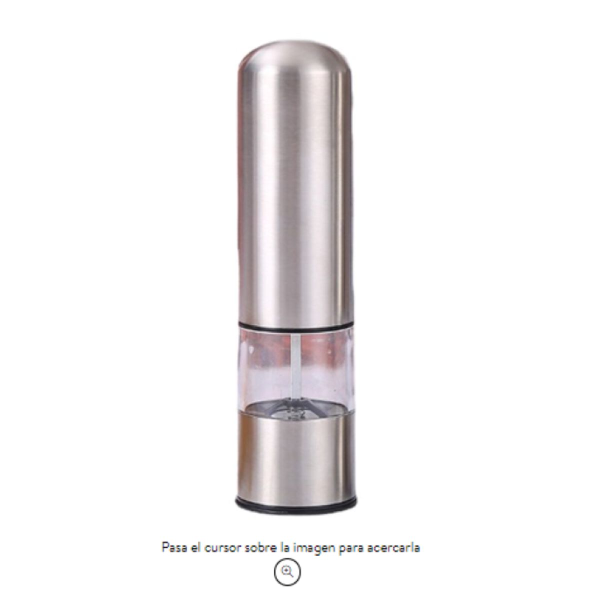 GENERICO - Molinillo Pimentero De Acero Inoxidable