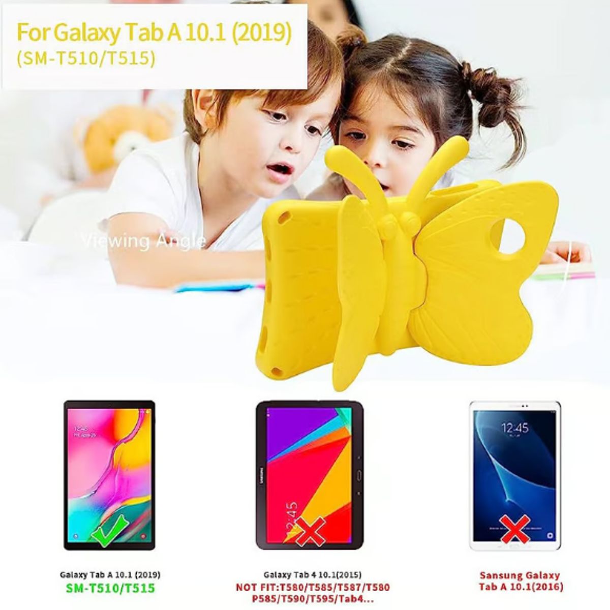 GENERICO - Protector para tablet Advance 7 mariposa