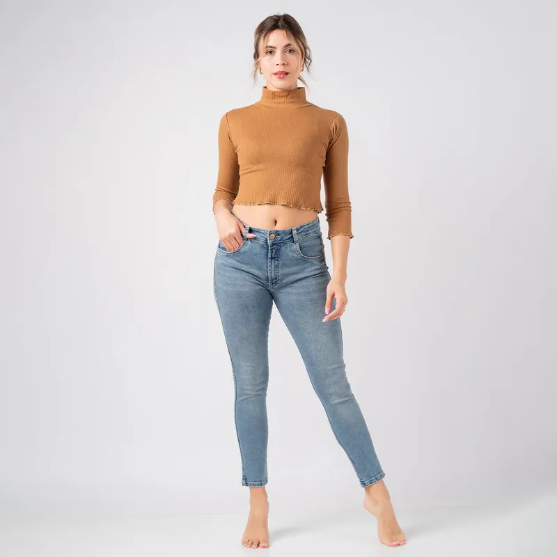 ROXJES JEANS - Jean Skinny Corte Corazón Mujer Roxjes