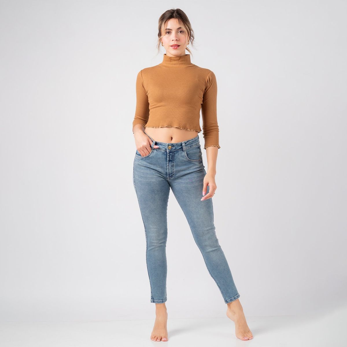 ROXJES JEANS - Jean Skinny Corte Corazón Mujer Roxjes