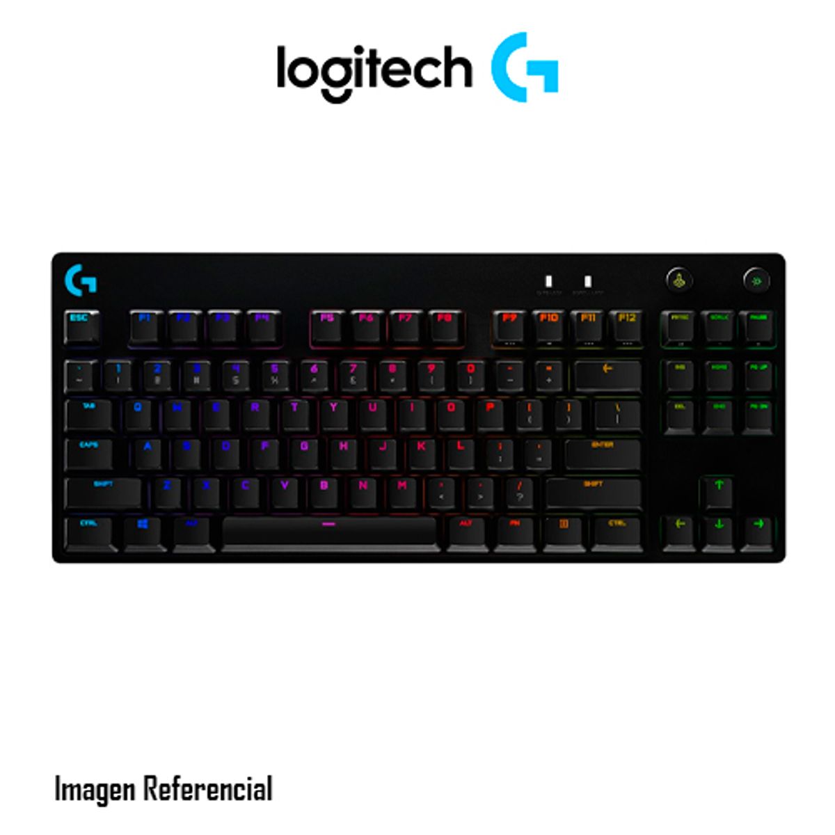LOGITECH - TECLADO LOGITECH PRO KEYBOARD RGB USB NEGRO PN 920-009388