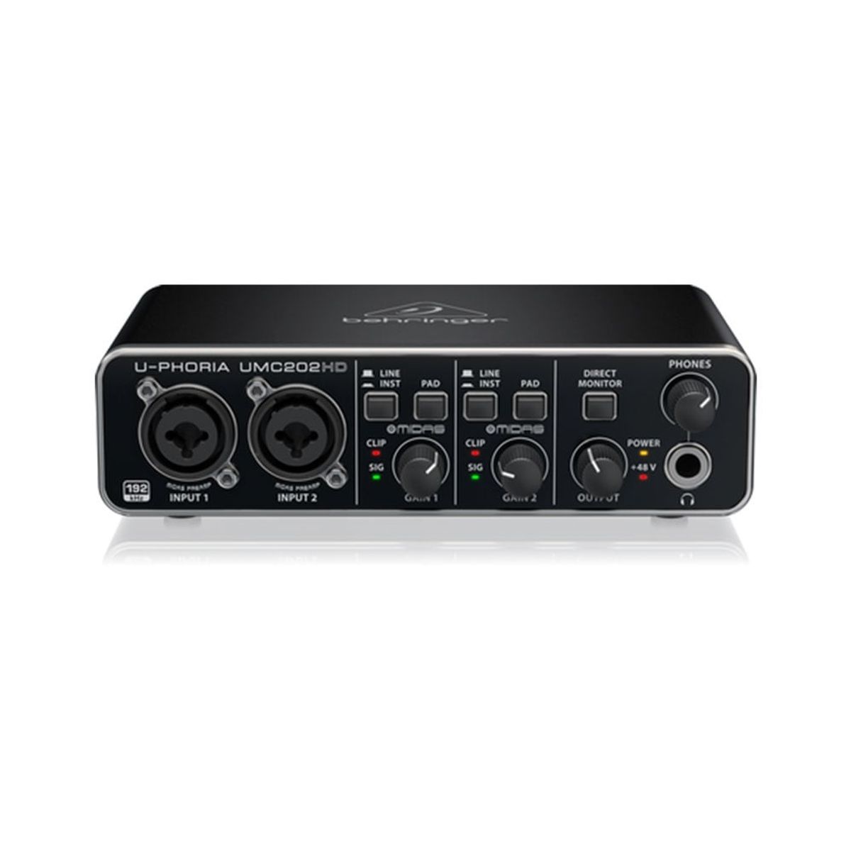 BEHRINGER - Interfaz behringer u-phoria umc202hd